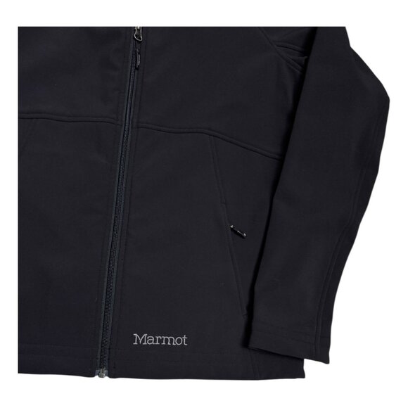 MARMOT Faux Fur Shell Waterproof Ski Casual Windbreaker Jacket Womens Large - Picture 4 of 7